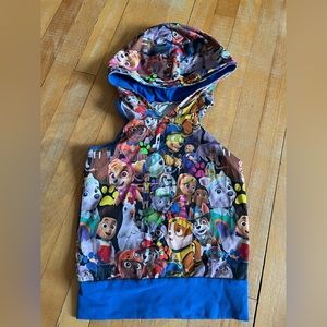 Paw patrol sleeves hoodie